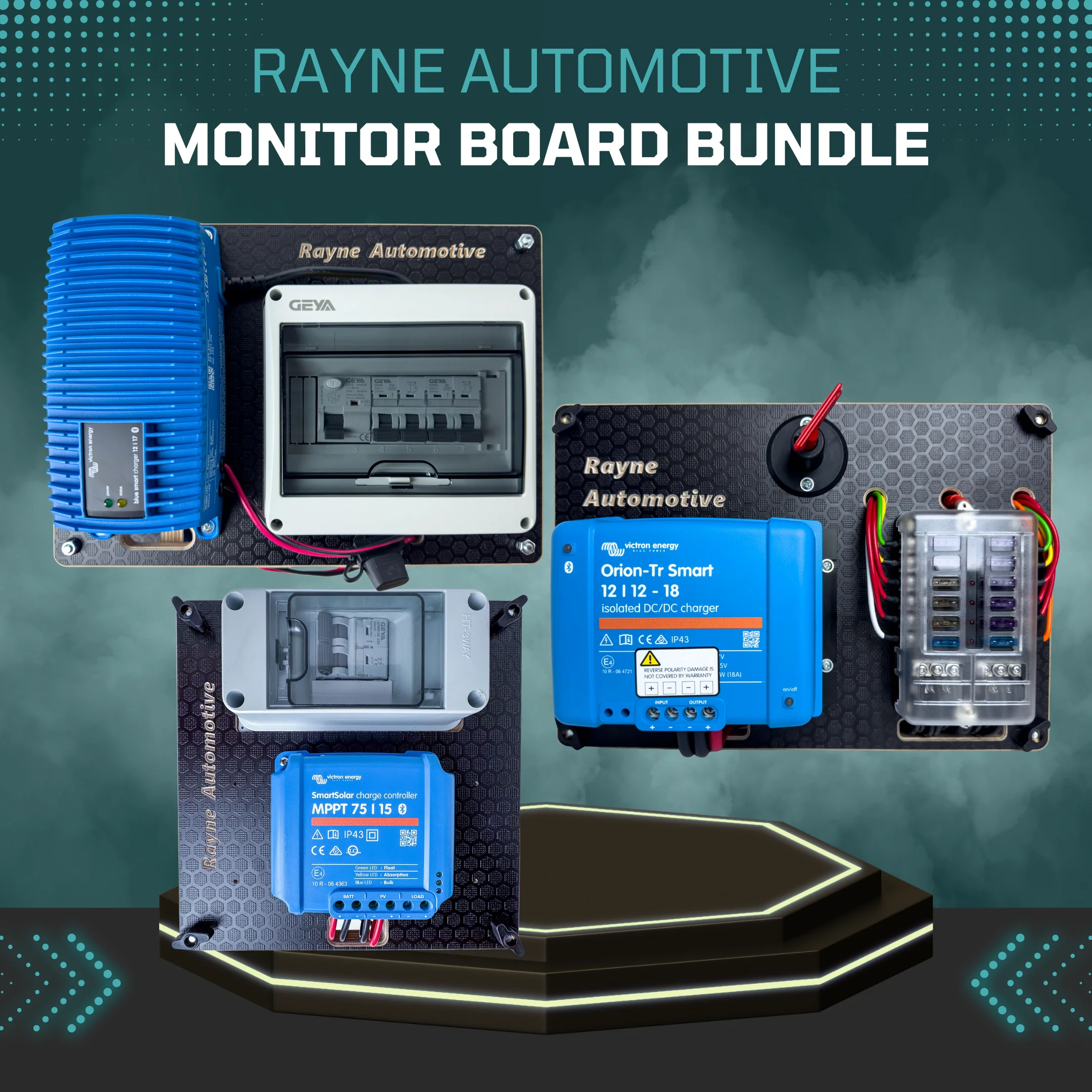 Pre-wired Power boards