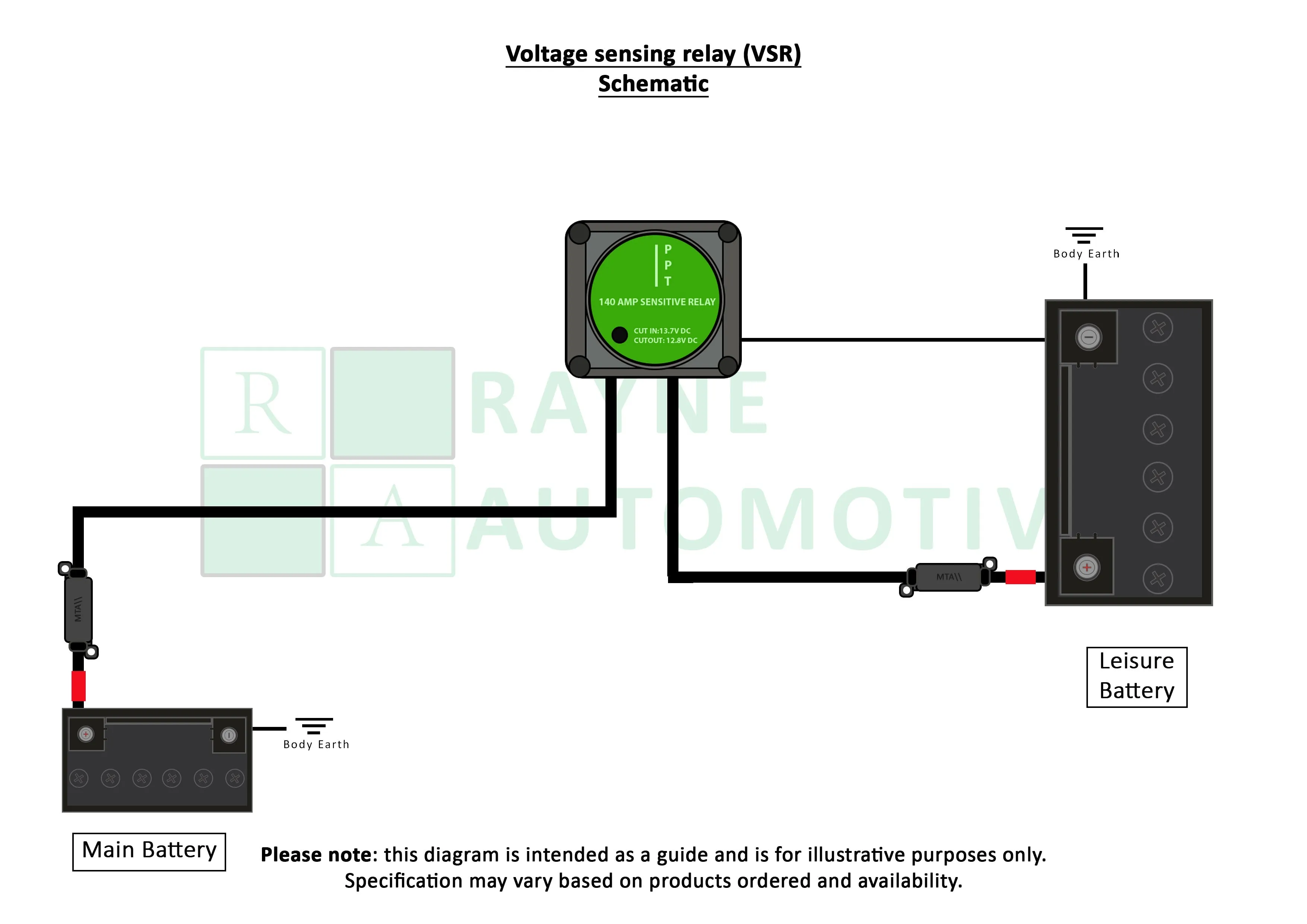 T4/T5 Voltage Sensing Split Charge Relay System - Image 4