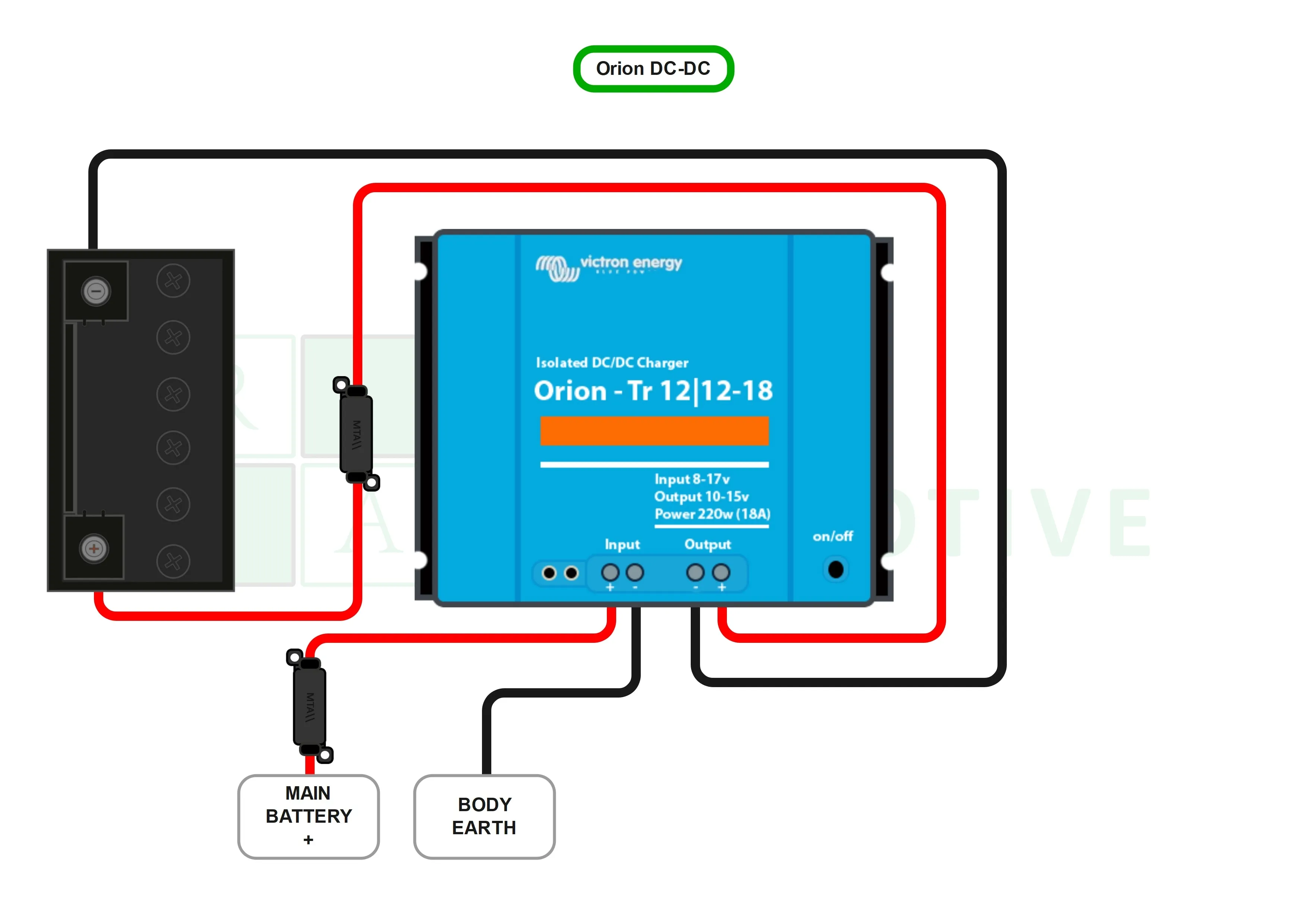 Transit Victron Orion Smart 18A DC-DC Charger Split Charging System - Image 6