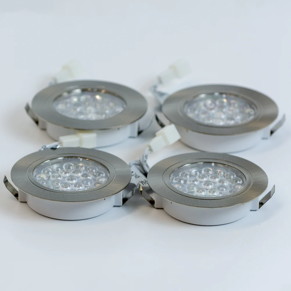 12V Touch-sensitive LED Roof Spots - Warm White - Image 2
