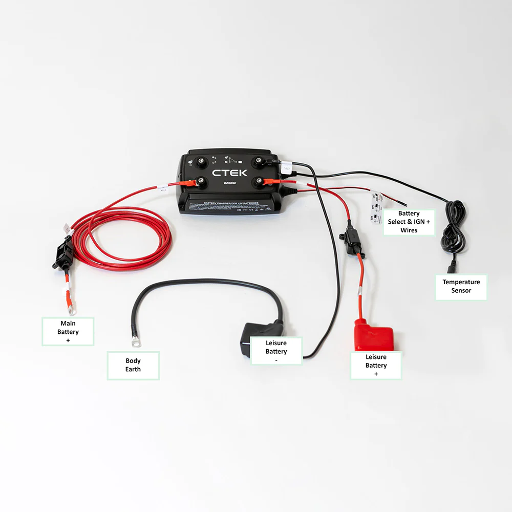 Transit Custom CTEK D250SE DC-DC Split Charging System - Image 3