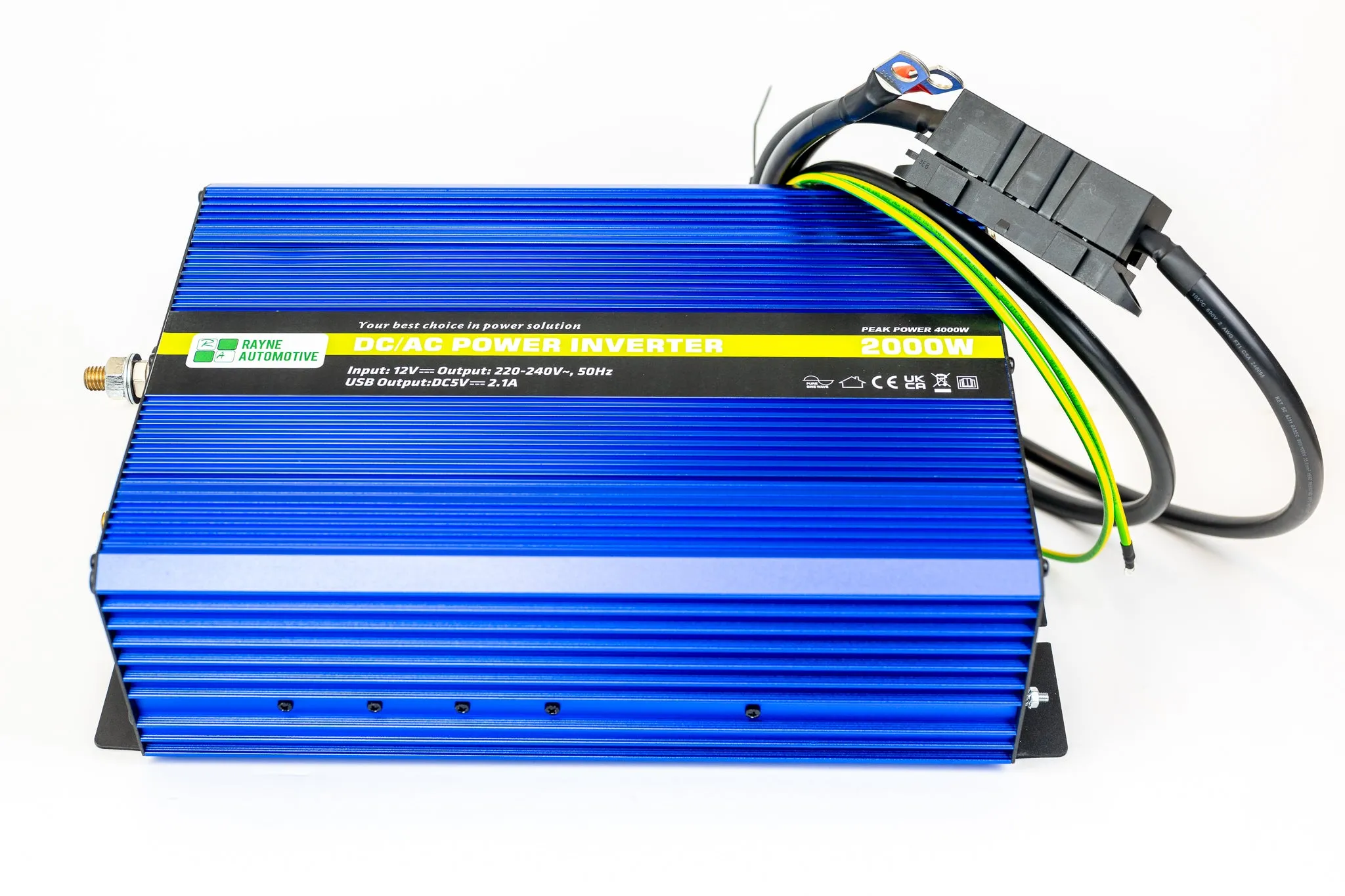 2000W Pure Sine Wave Inverter With Leads - Image 5