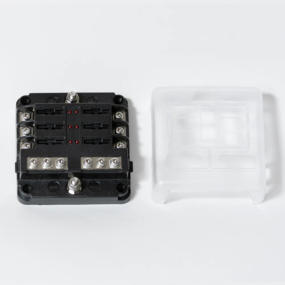 12V 6-Way Fuse Box - Image 2