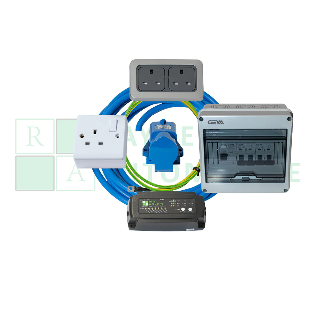 Electrical Mains 240V 8A 2-Way RCD & MCB Hook Up Kit - Image 2